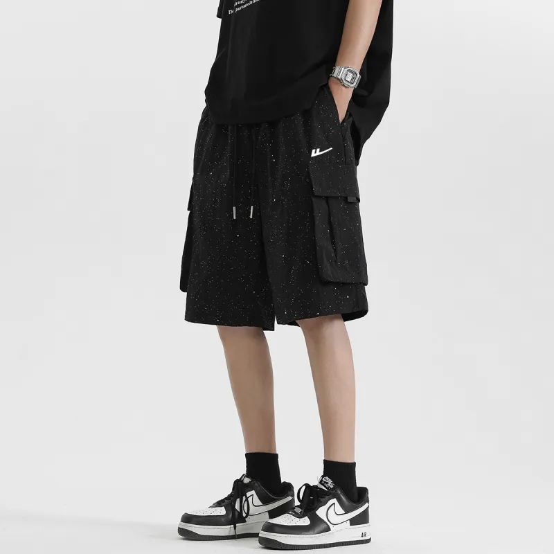WARRIOR Casual Shorts Unisex Black-4