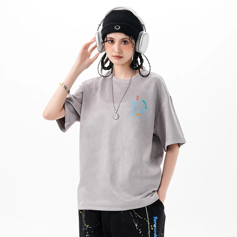 Warrior T Shirt Unisex Light Gray-12