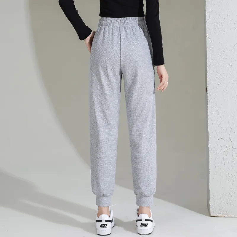 Warrior Ride The Wind And Waves Series Knitted Sweatpants Women's-11