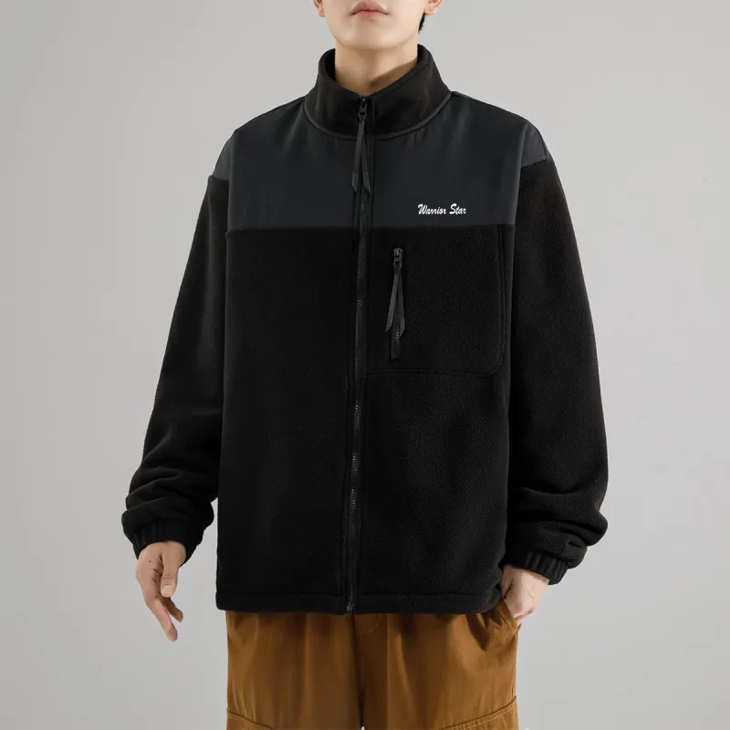 Warrior Velvet feel Coat Unisex-4