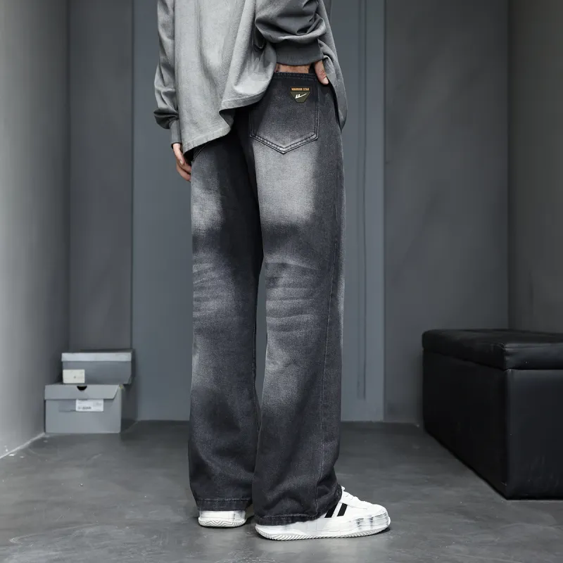 Warrior Jeans Unisex Black Gray Color-4