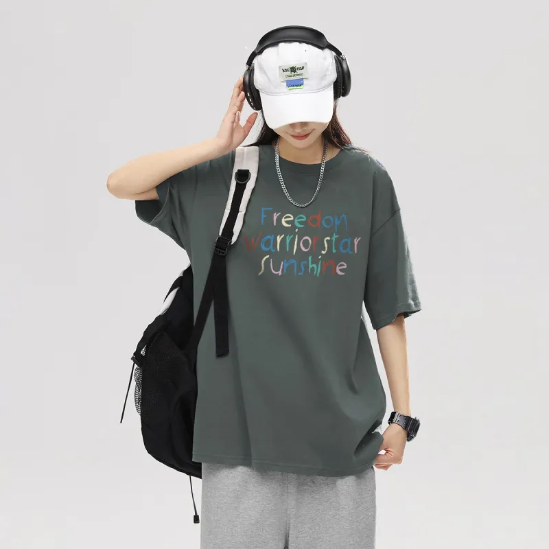 Warrior Drop Shoulder Sleeve T Shirt Unisex-12