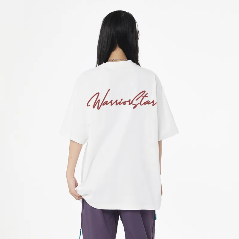 Warrior Drop Shoulder Sleeve T Shirt Unisex-14