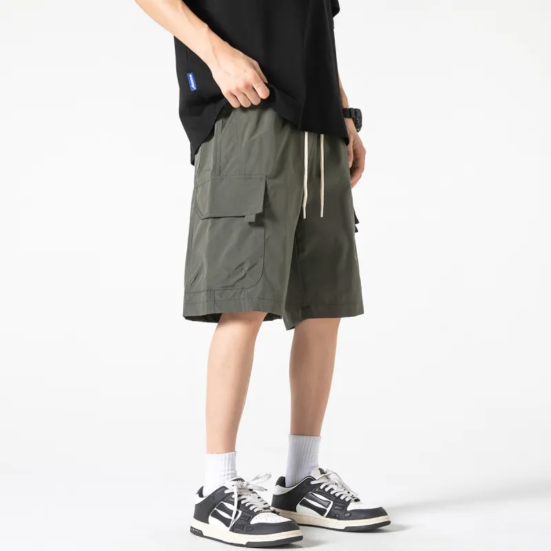 Warrior Laugh Series Cargo Shorts Unisex-21
