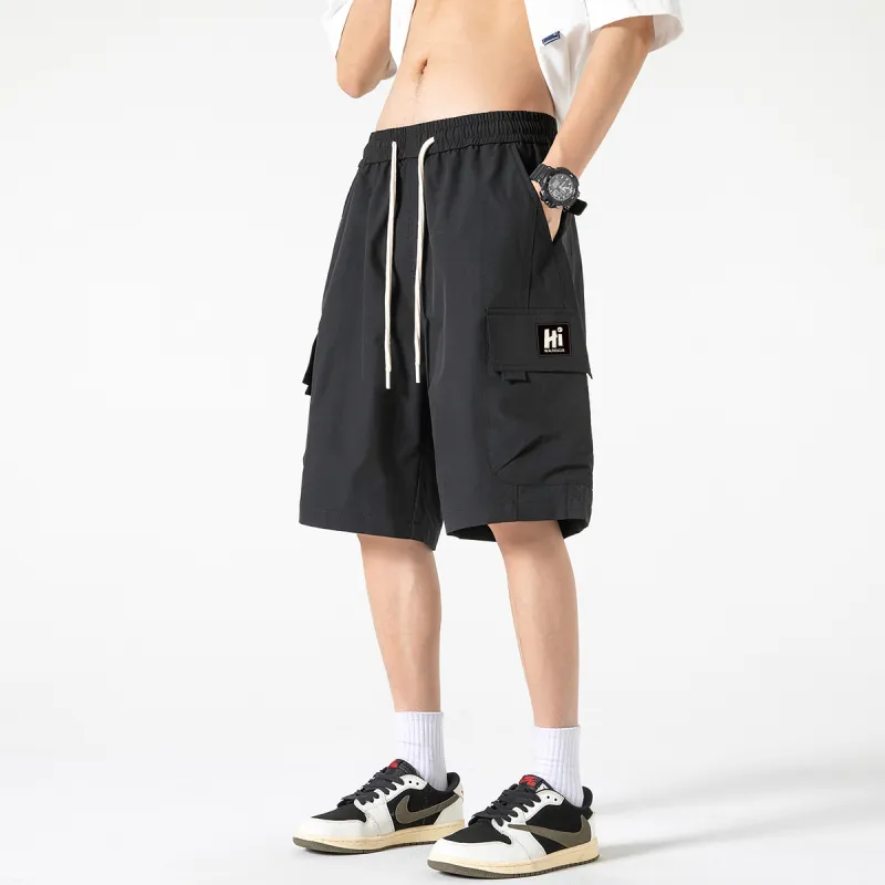 Warrior Laugh Series Cargo Shorts Unisex-3