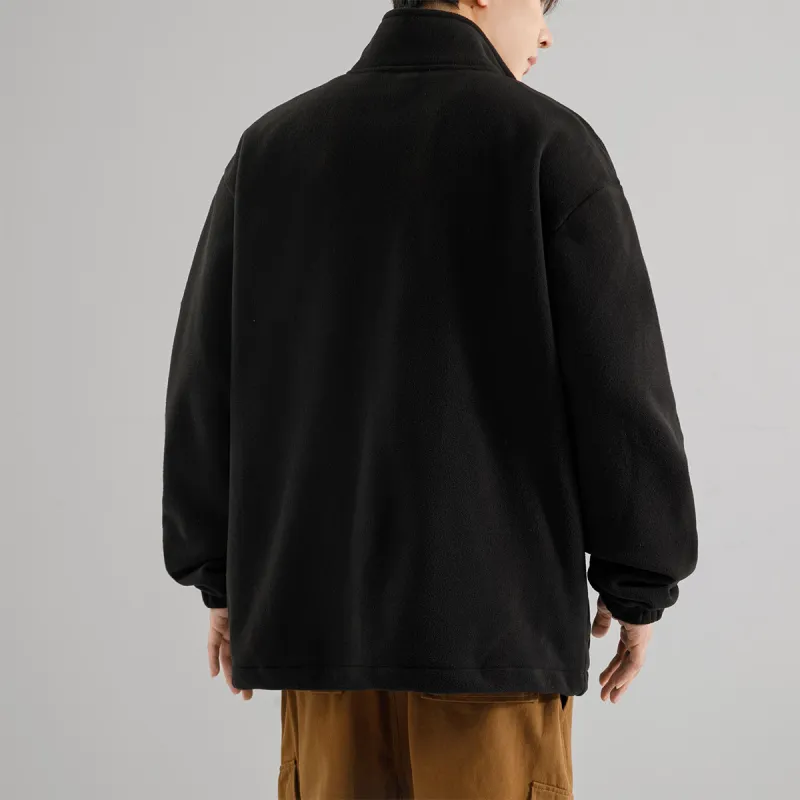 Warrior Velvet feel Coat Unisex-4