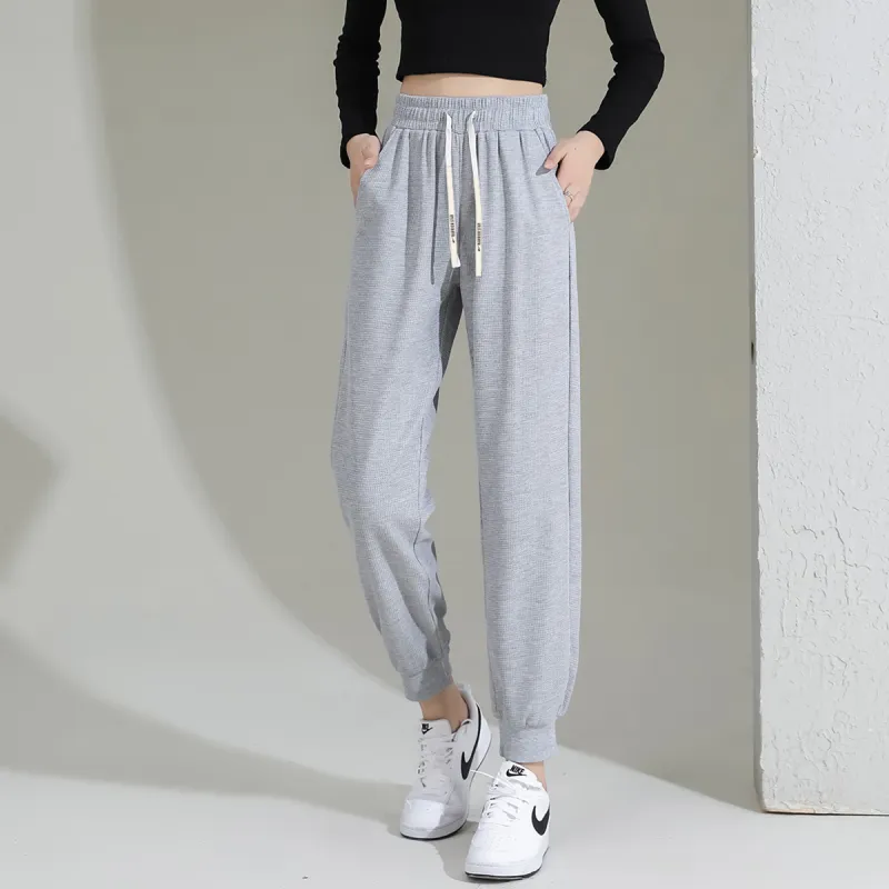 Warrior Ride The Wind And Waves Series Knitted Sweatpants Women's-10