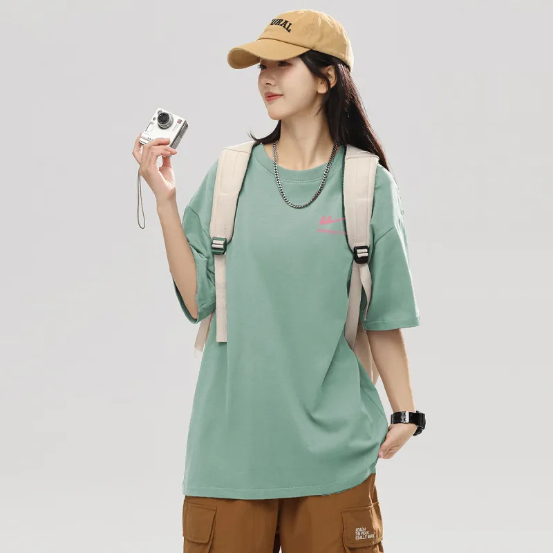 Warrior Laugh Series Drop Shoulder Sleeve T Shirt Women's-23