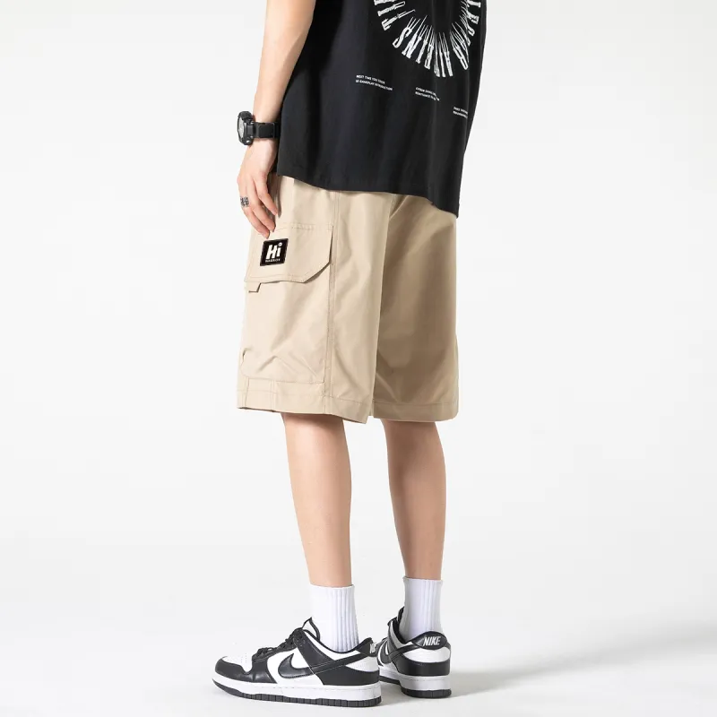 Warrior Laugh Series Cargo Shorts Unisex-16