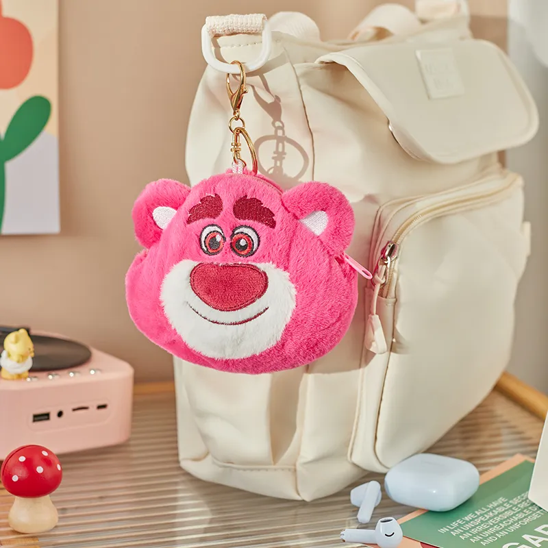 Disney Strawberry Series Plush Pendants Unisex-2