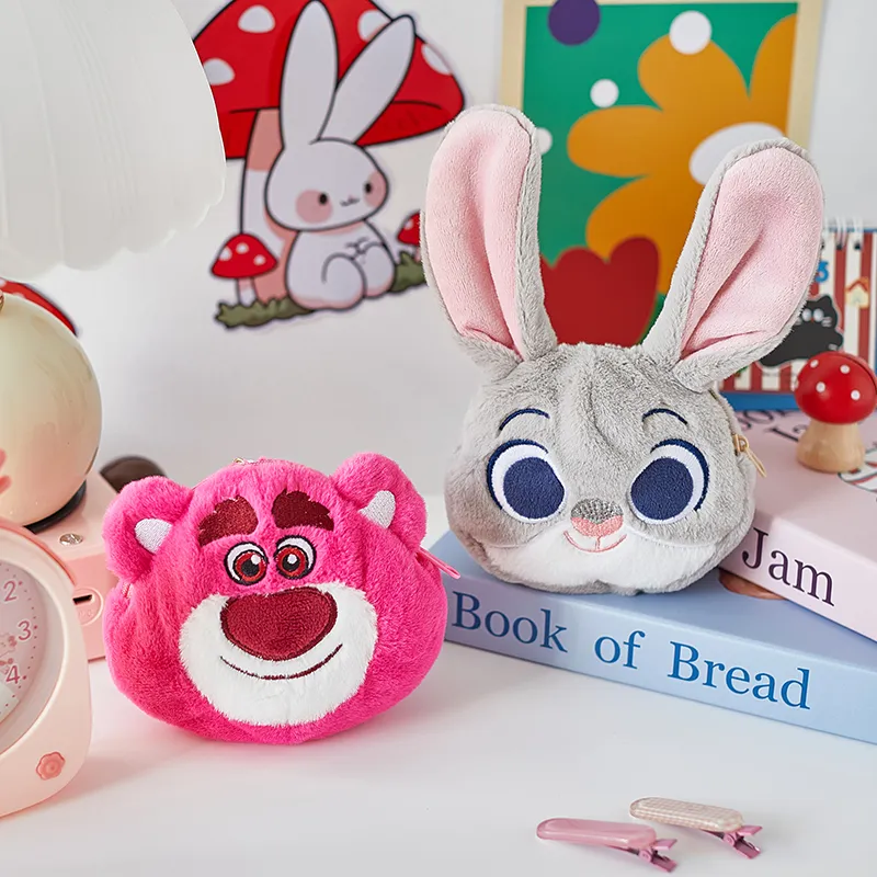 Disney Strawberry Series Plush Pendants Unisex-4