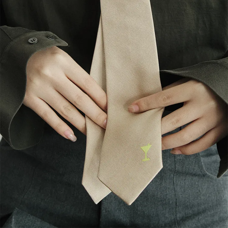 LOST PATTERN Mulberry Silk Ties Unisex-5