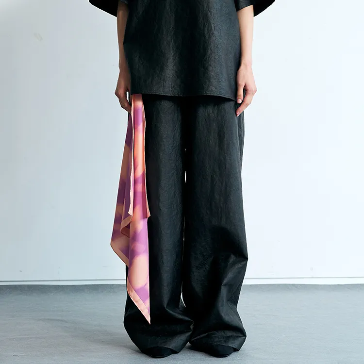 LOST PATTERN Silk Scarves Unisex-1