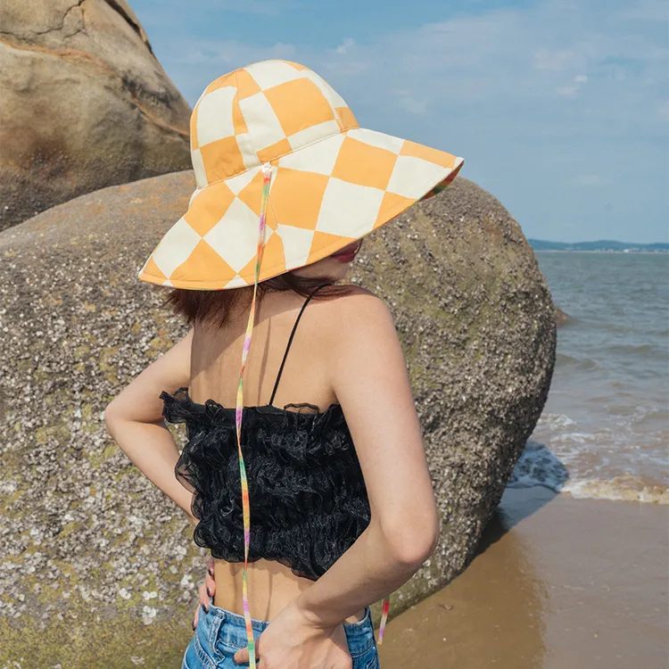 LOST PATTERN Polyester Bucket Hats Women's-2