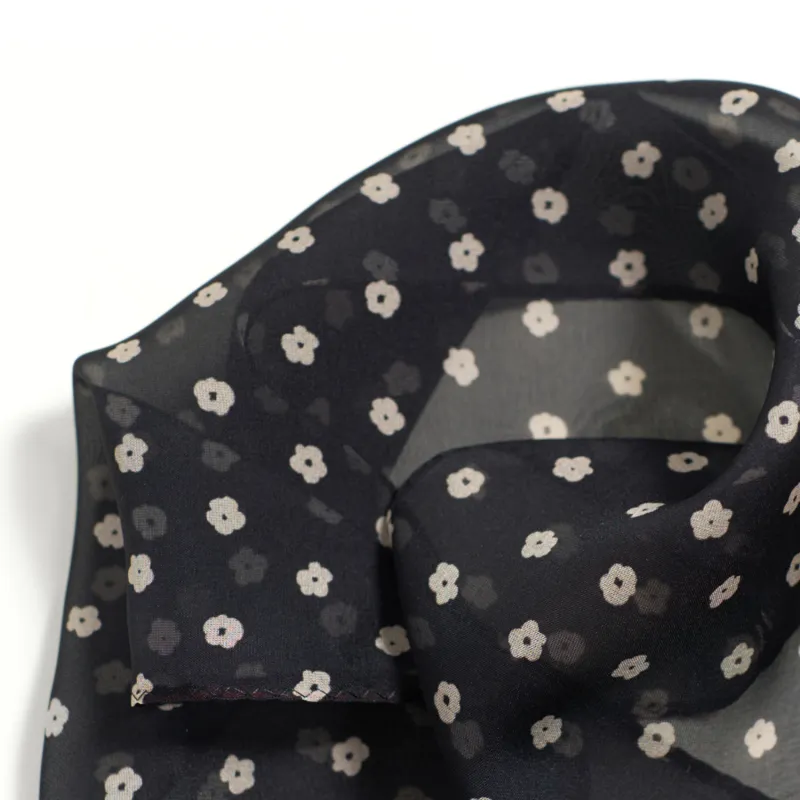 LOST PATTERN Mulberry Silk Scarves Women's-17
