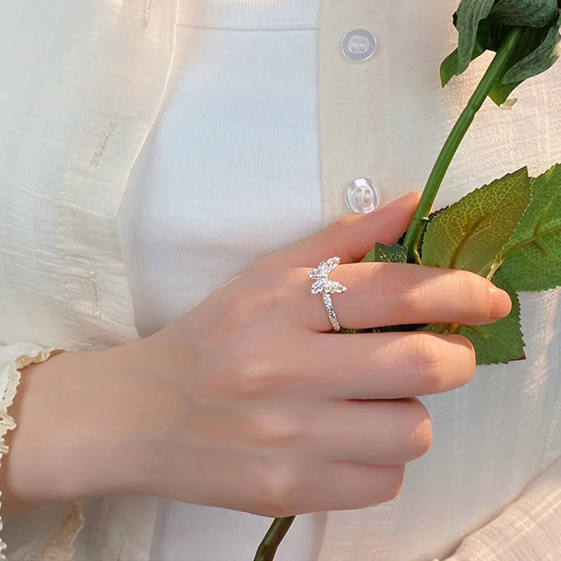 PIARA S925 Silver Rings Women's-3