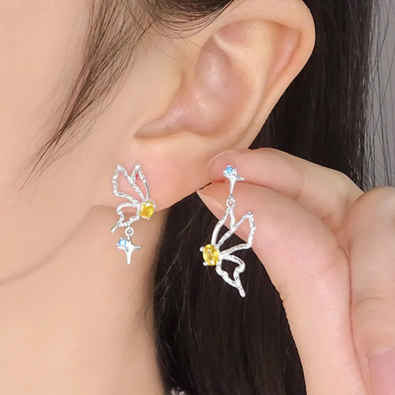 PIARA S925 Silver Earrings Women's-1