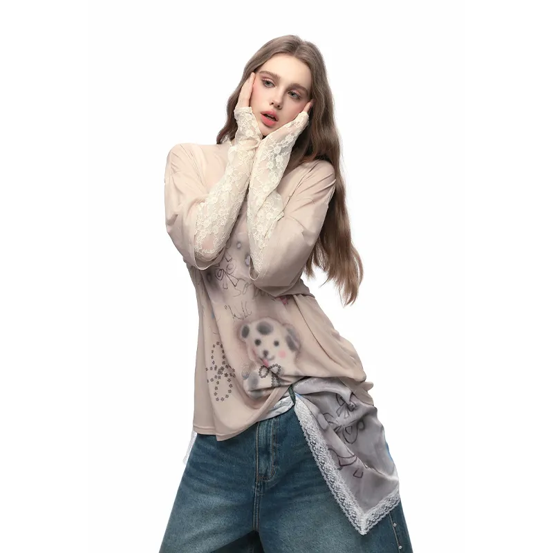 KODAKBLACK/KBLC Drop Shoulder Sleeve T Shirt Women's-8