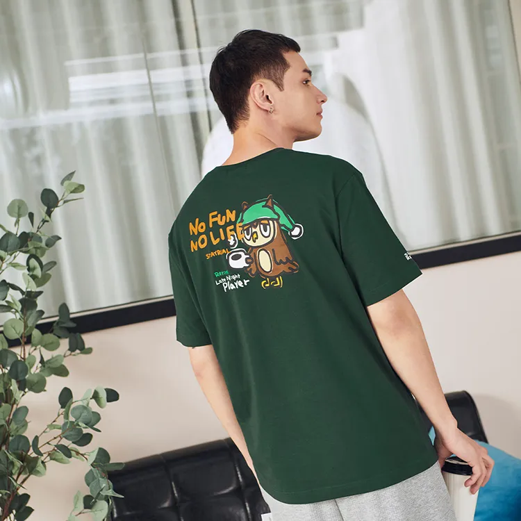 STAYREAL Crew Neck Short Sleeved T Shirts Unisex-5