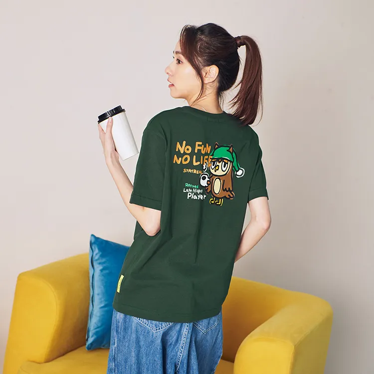 STAYREAL Crew Neck Short Sleeved T Shirts Unisex-9