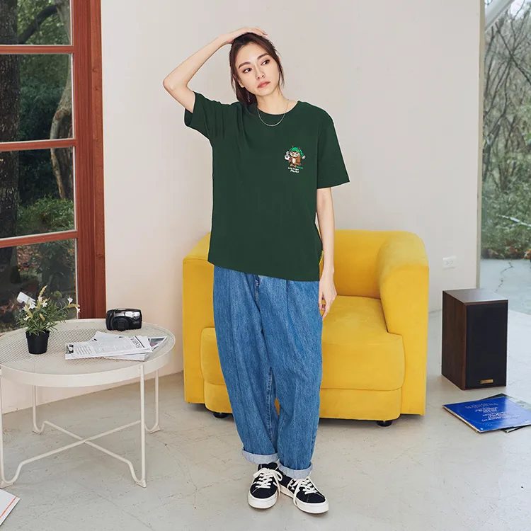 STAYREAL Crew Neck Short Sleeved T Shirts Unisex-6