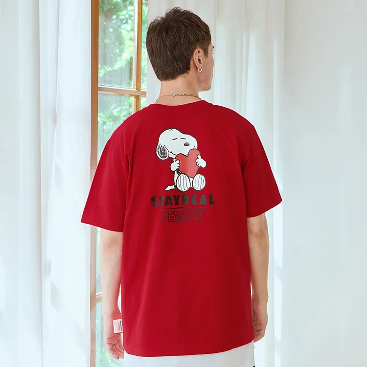STAYREAL Snoopy Be Like Multicolor T Shirt Unisex-4