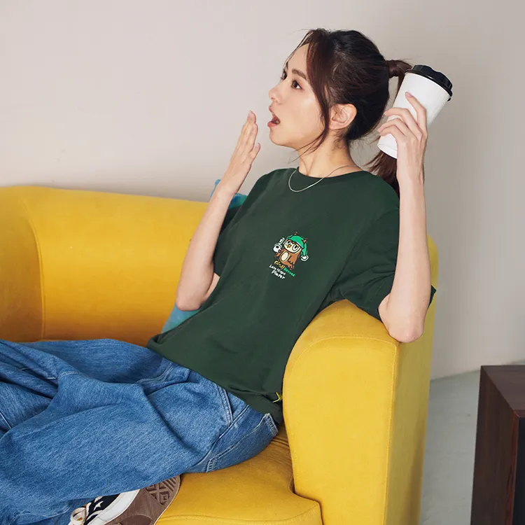 STAYREAL Crew Neck Short Sleeved T Shirts Unisex-8