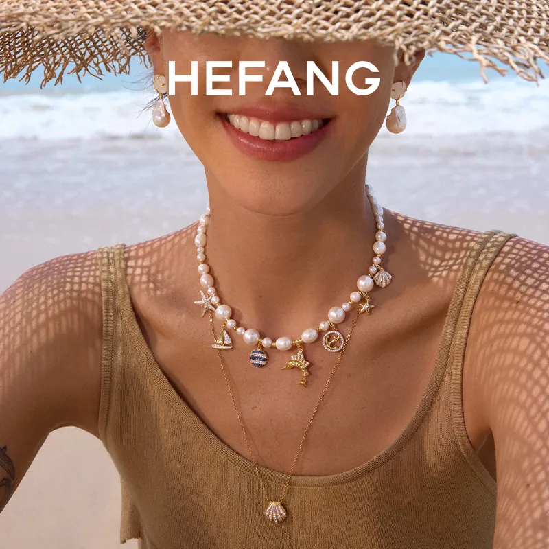 HEFANG Vocation 925 Sterling Silver Necklaces Unisex-2