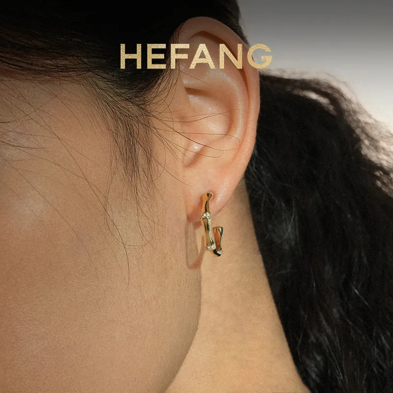 HEFANG All Things Spiritual Collection 925 Sterling Silver Earrings Women's-1