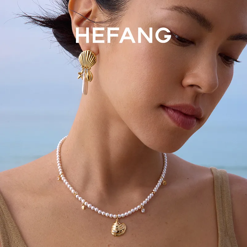 HEFANG S925 Silver Earrings Women's-1