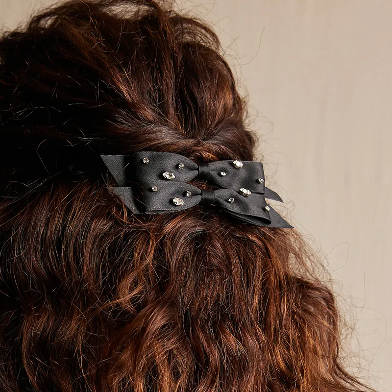 HEFANG Hair Accessories Polyester Hair Clips Women's-1