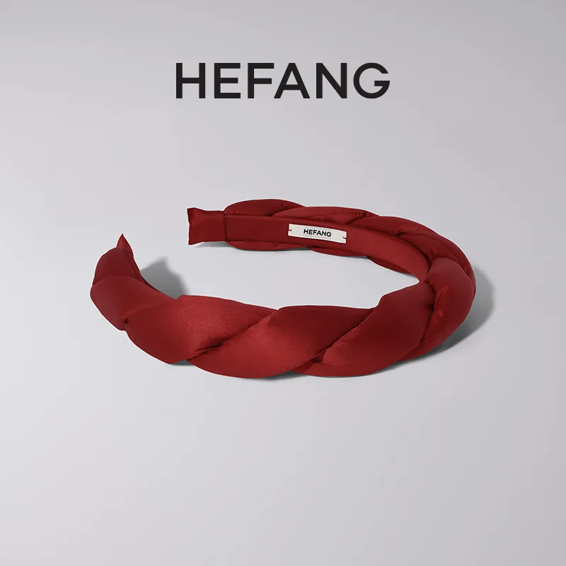HEFANG Hair Accessories Polyester Headbands Women's-3