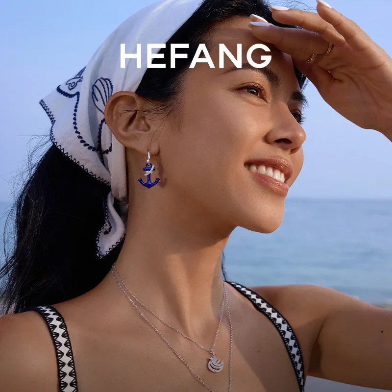 HEFANG Vocation 925 Sterling Silver Earrings Women's-1