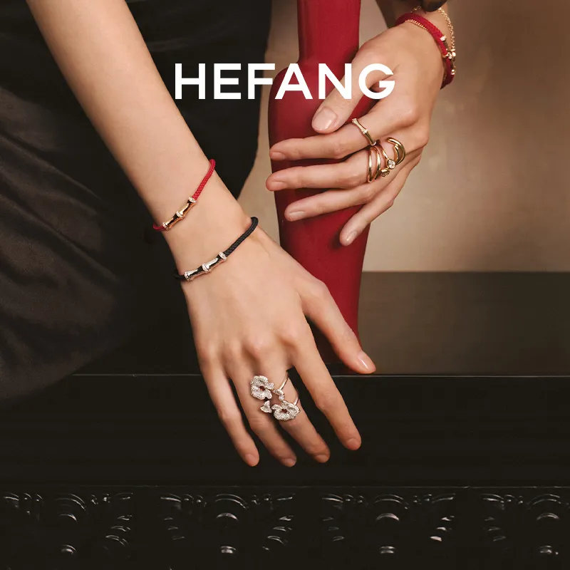 HEFANG All Things Spiritual Collection 925 Sterling Silver All Things Will Go Well Red String Bracelet Unisex-14