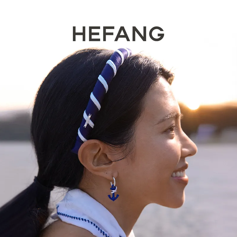 HEFANG Hair Accessories Cotton Headbands Women's-1
