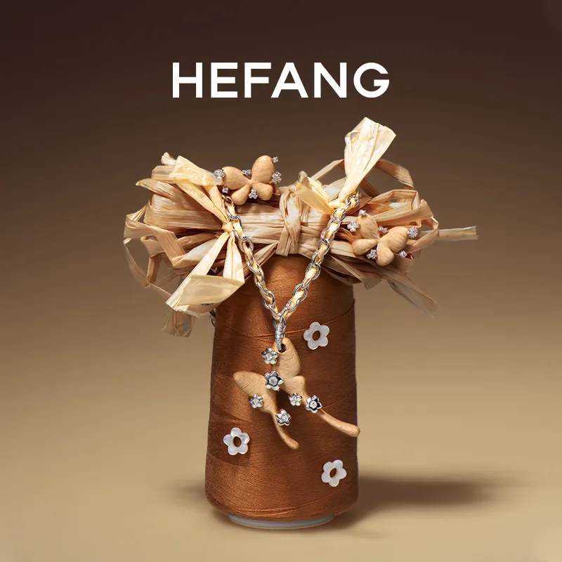 HEFANG Garden Copper Necklaces Women's-1