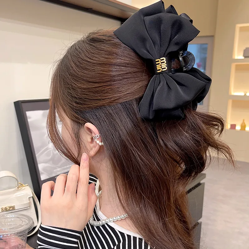 SENDME Headbands Women's Princess On The Run Bowknot Claw Clip-7