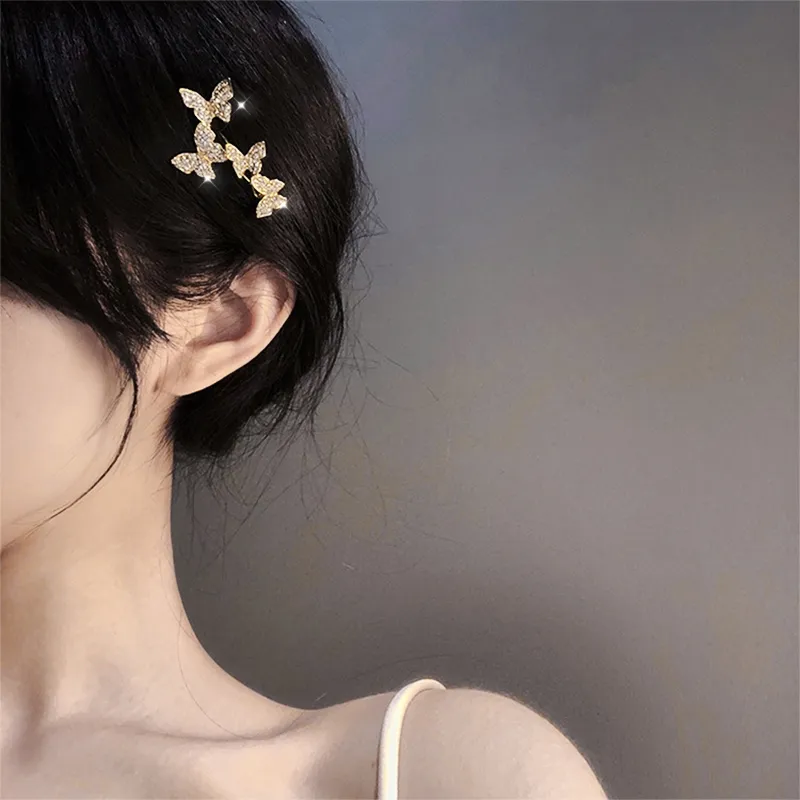 SENDME Alloy Hair Clips Women's-1