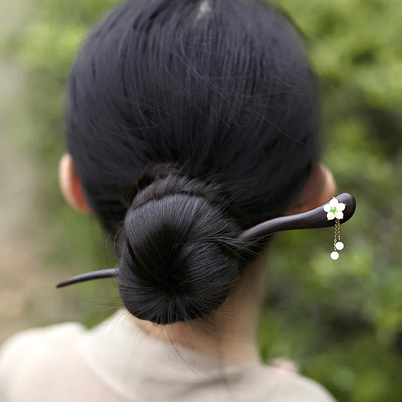 SENDME Hairpins Women's Flower Gel Hairpin-11