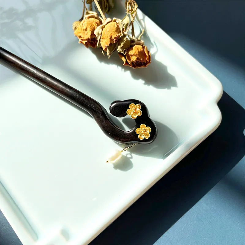 SENDME Hairpins Women's Plum Blossom Hairpin-7