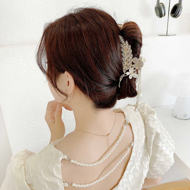 SENDME Alloy Hair Clips Women's-1