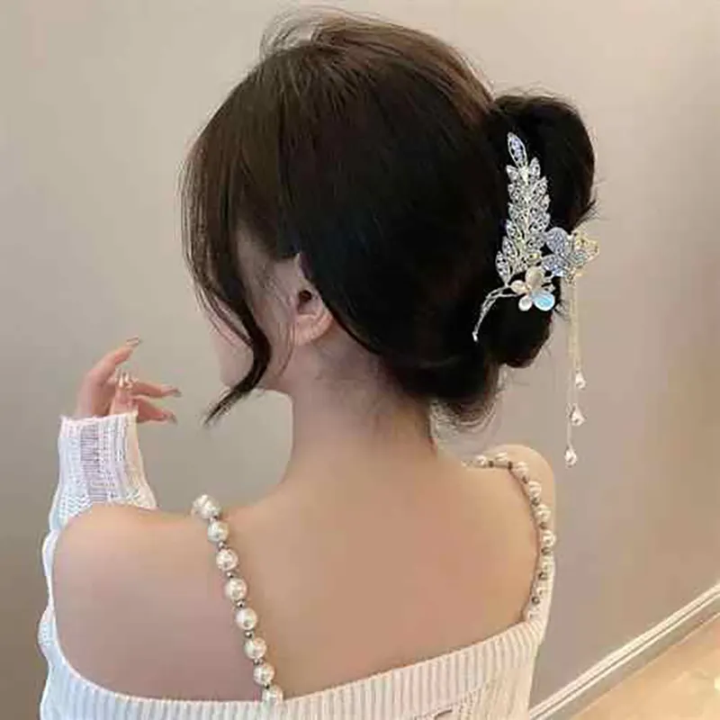 SENDME Alloy Hair Clips Women's-4