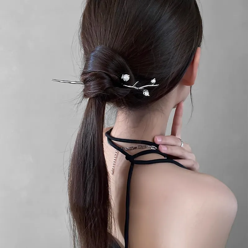 SENDME Alloy, Moonstone Hairpins Women's-1