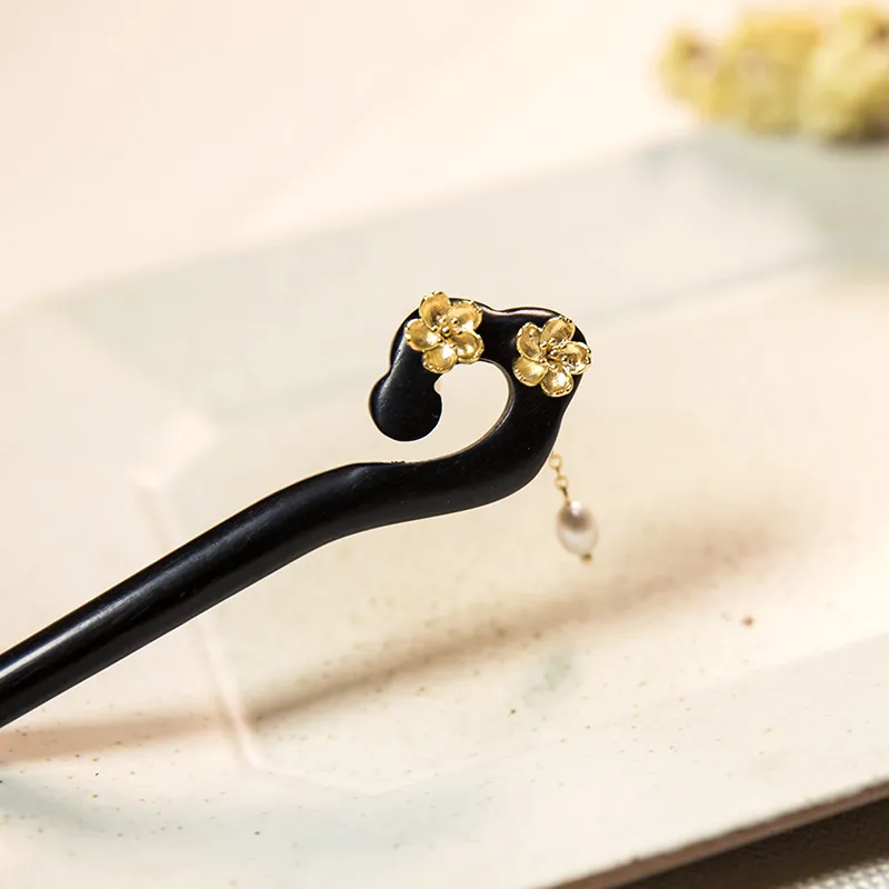 SENDME Hairpins Women's Plum Blossom Hairpin-4