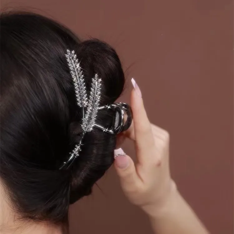 SENDME Alloy Hair Clips Women's-13