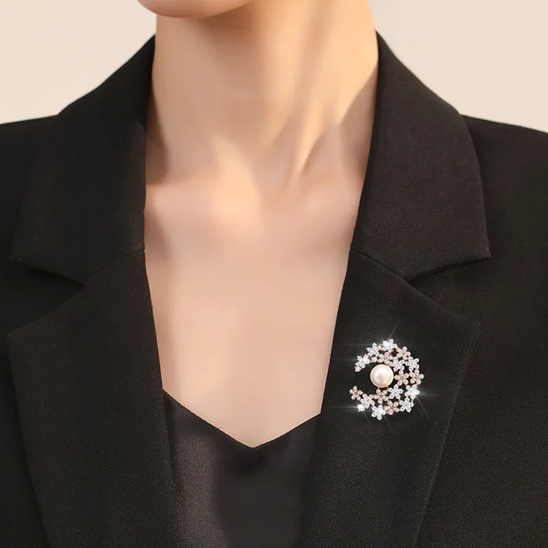 SENDME Eco Friendly Copper Brooches Women's-2