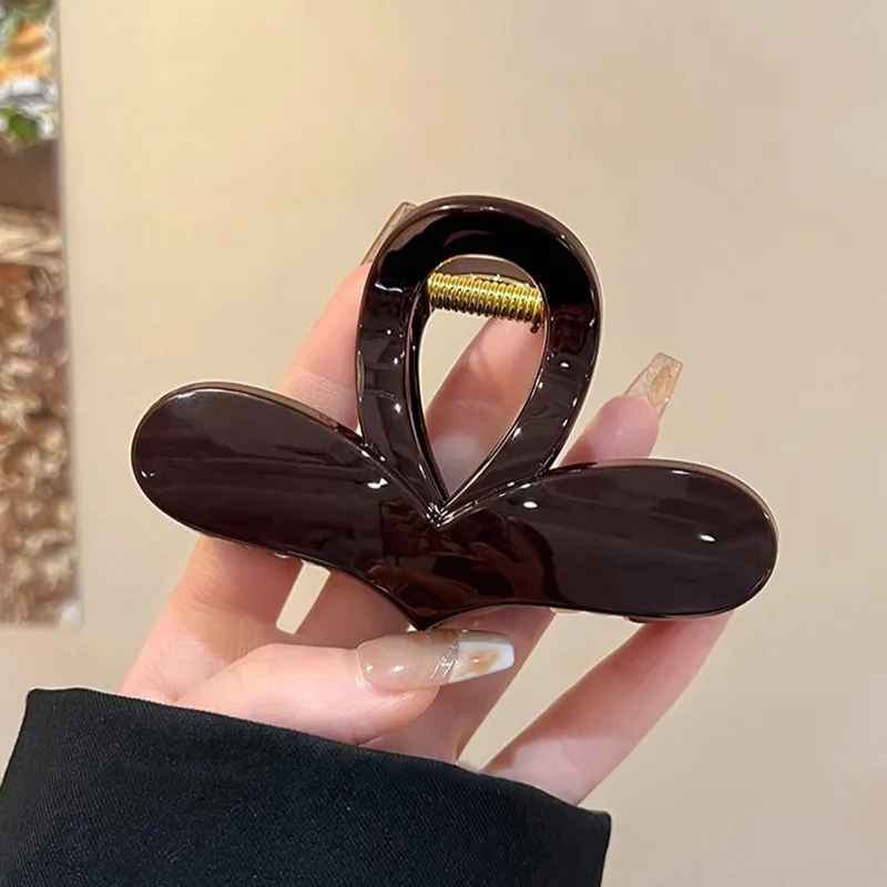 SENDME Acrylic Hair Clips Women's-2