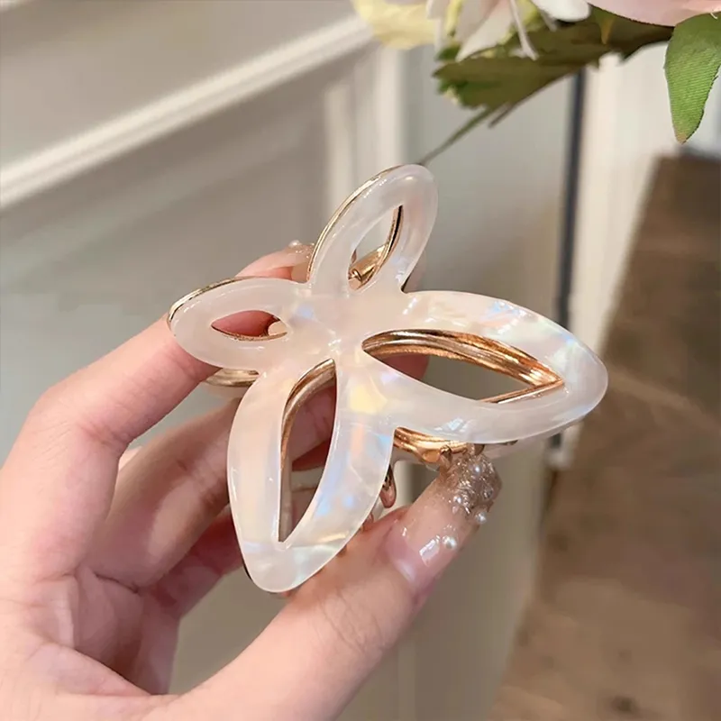 SENDME Acrylic Hair Clips Women's-7