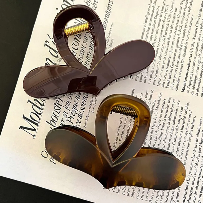 SENDME Acrylic Hair Clips Women's-4