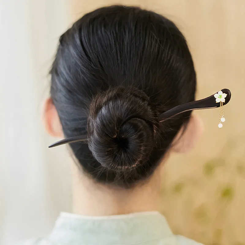 SENDME Hairpins Women's Flower Gel Hairpin-1
